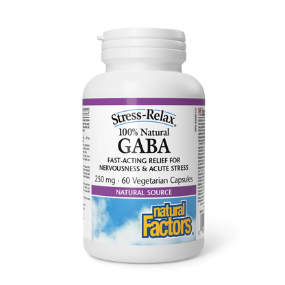 Natural Factors GABA Stress-Relax 250 mg 60 Capsules