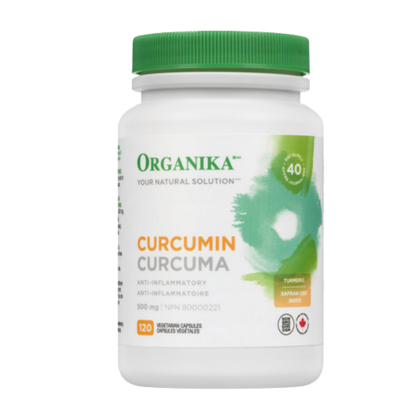 Organika Curcumin 120 Capsules