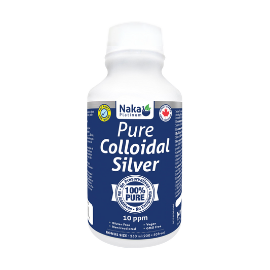 Naka Platinum Colloidal Silver 10ppm 250 ml