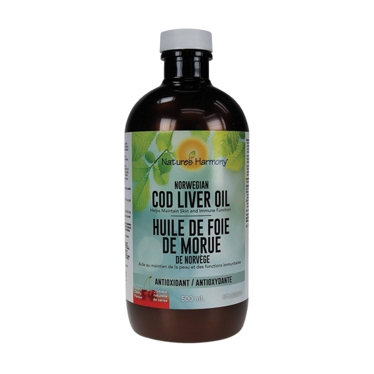 Nature's Harmony Norwegian Cod Liver Oil 500 mL