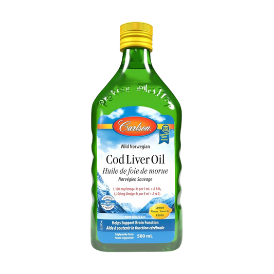 Carlson Wild Norwegian Cod Liver Oil 500 mL