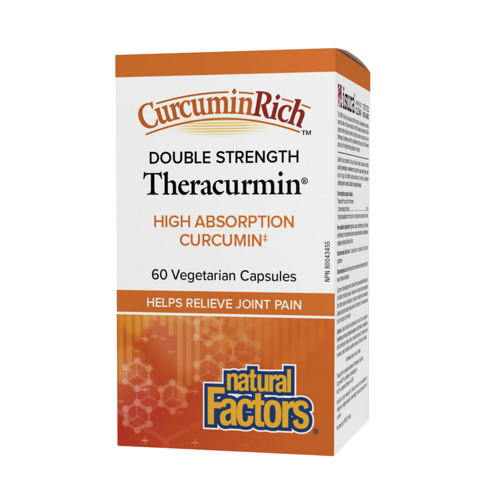Natural Factors CurcuminRich Double Strength 30 Capsules