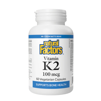 Natural Factors Vitamin K 100 mcg 60 Capsules