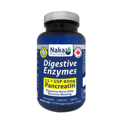 Naka Digestive Enzymes 75 Capsules