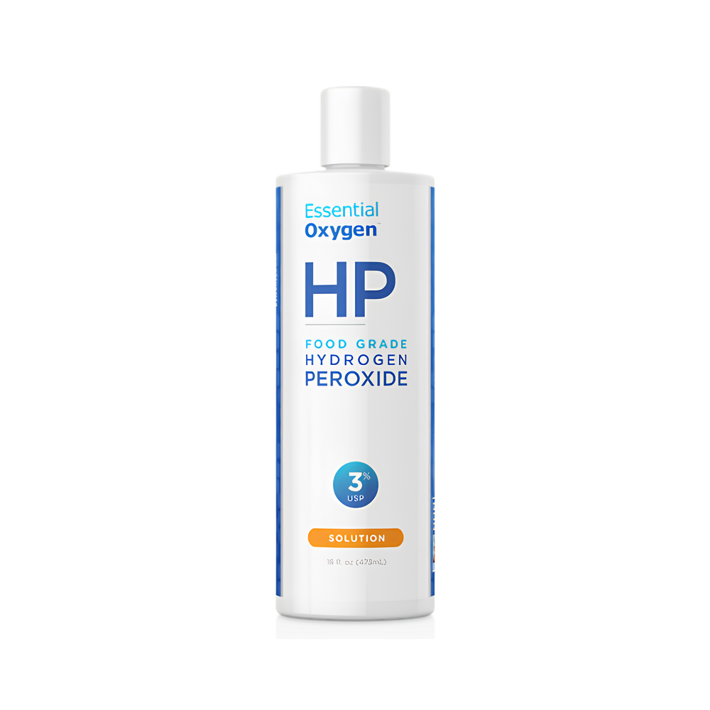 Essential Oxygen Hydrogen Peroxide 3 Percent 473 mL