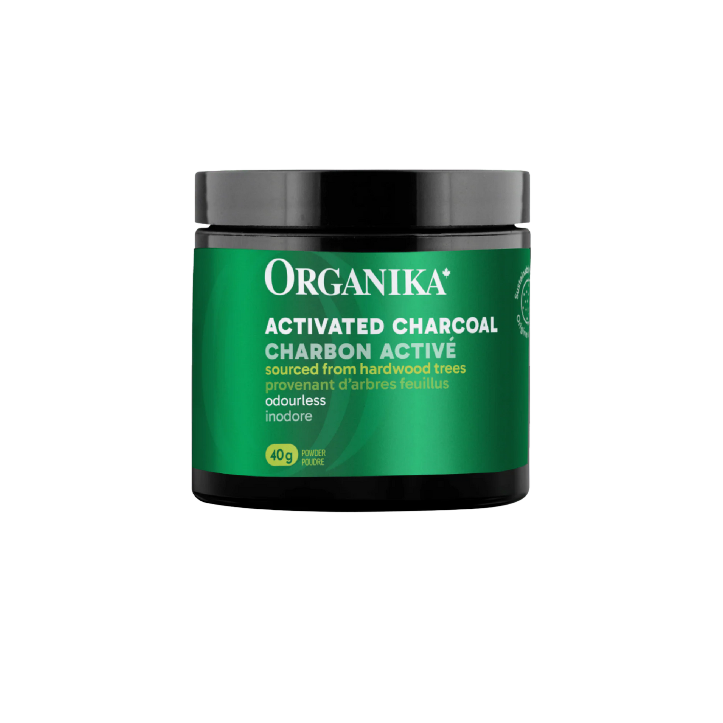 Organika Activated Charcoal Powder 40 g
