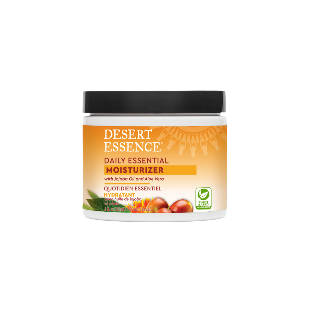 Desert Essence Daily Essential Moisturizer Jojoba Aloe Vera 120 mL