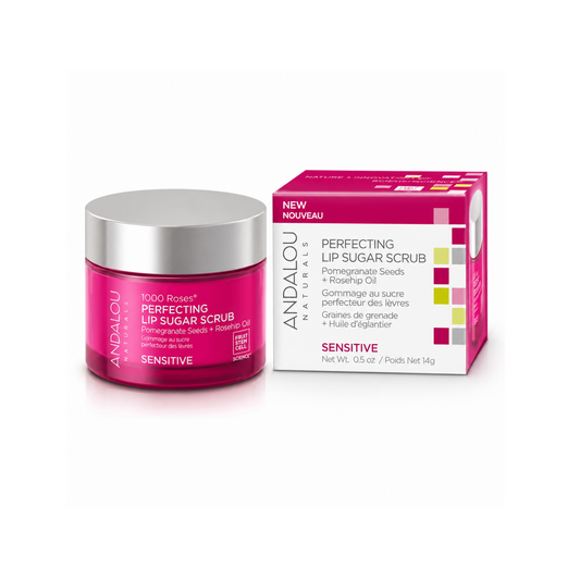 Andalou Naturals 1000 Roses Perfecting Lip Sugar Scrub