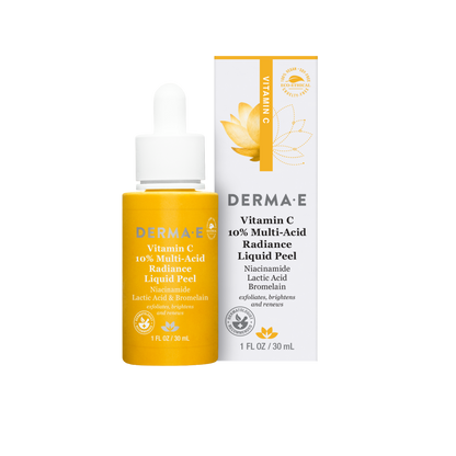 Derma E Brightening 10 Percent Multi-Acid Radiance Liquid Peel 30 mL