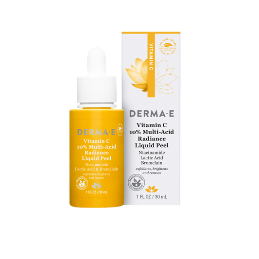 Derma E Brightening 10 Percent Multi-Acid Radiance Liquid Peel 30 mL