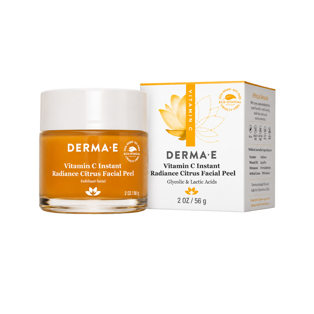 Derma E Vitamin C Instant Radiance Citrus Facial Peel 56 g