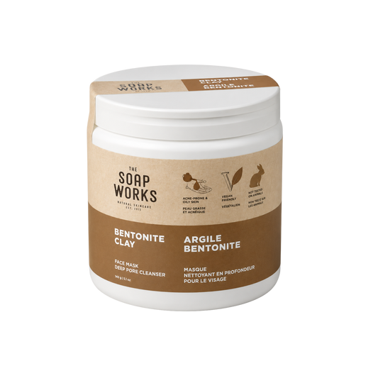 The Soap Works Bentonite Clay Face Mask