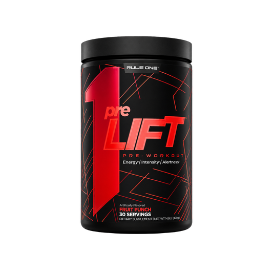 Rule One Pre-Lift Pre-Workout Fruit Punch 30 Servings