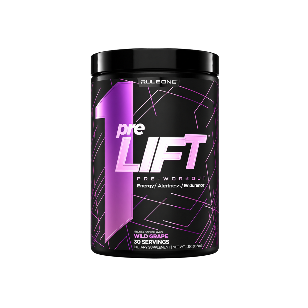 Rule One Pre-Lift Pre-Workout Wild Grape 30 Servings