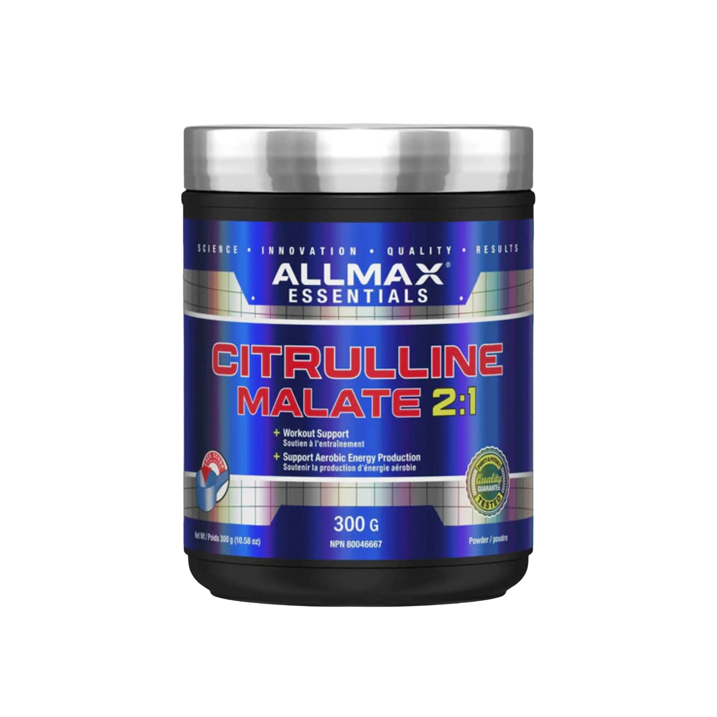 Allmax Citrulline Malate 2:1 Unflavored Powder 300 g