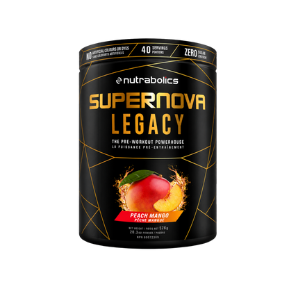 Nutrabolics Supernova Legacy Pre-Workout Peach Mango 576 g