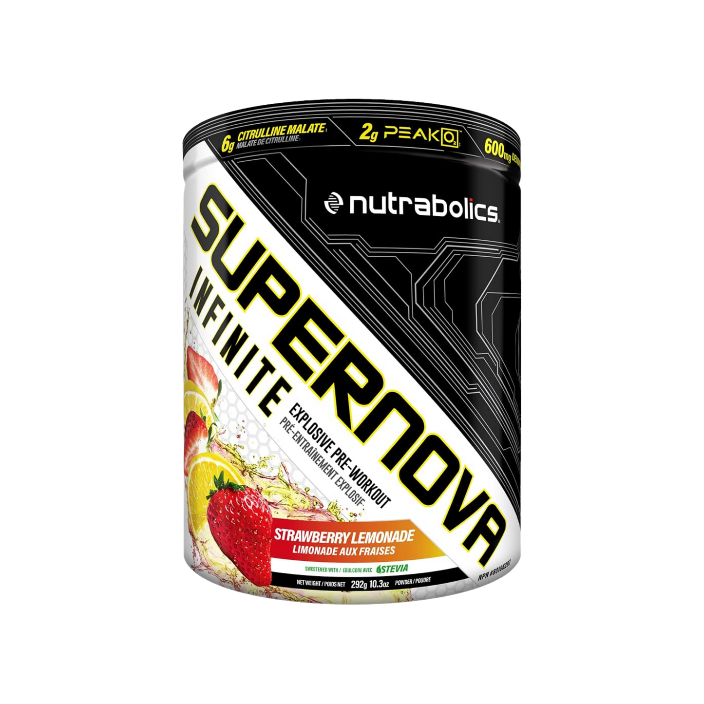 Nutrabolics Supernova Infinite Pre-Workout Strawberry Lemonade
