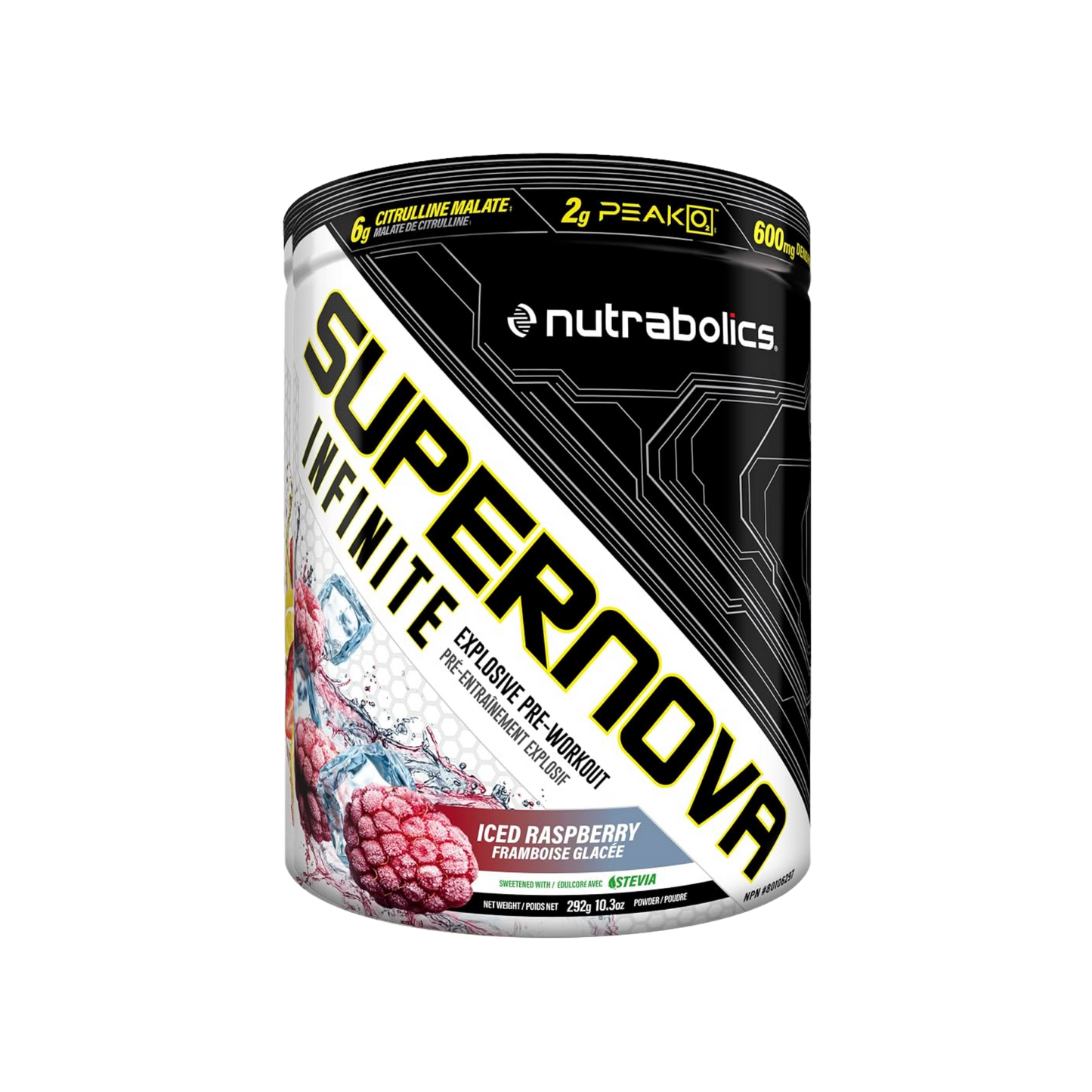 Nutrabolics Supernova Infinite Pre-Workout Iced Raspberry