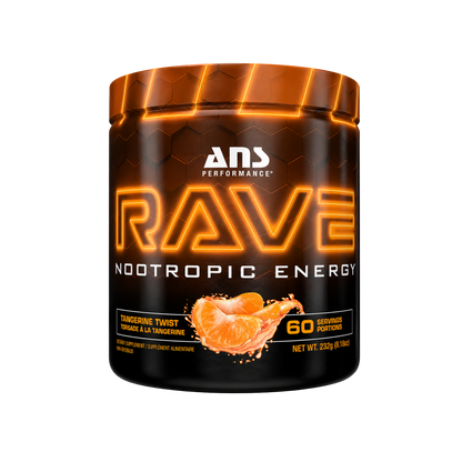 AMS Performance Rave Nootropic Formula Tangerine Twist 60 Servings