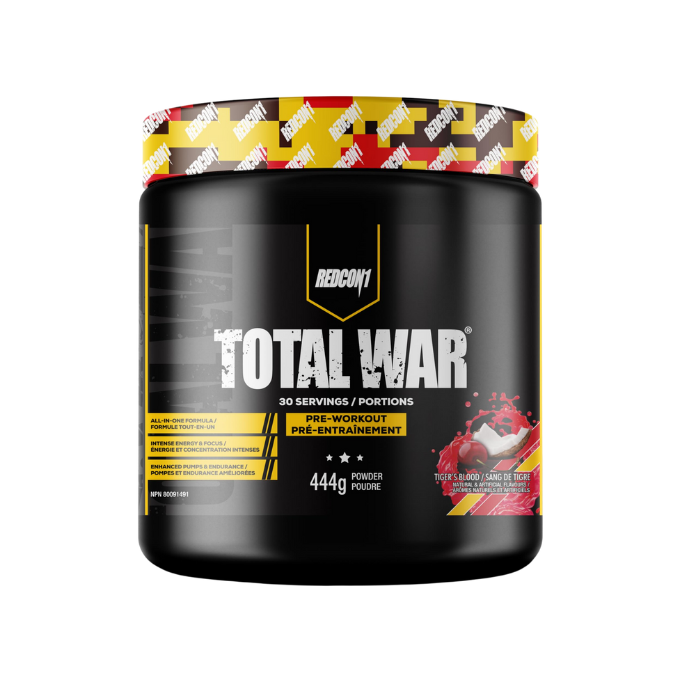 Redcon1 Total War Pre-Workout Tigers Blood 30 Servings