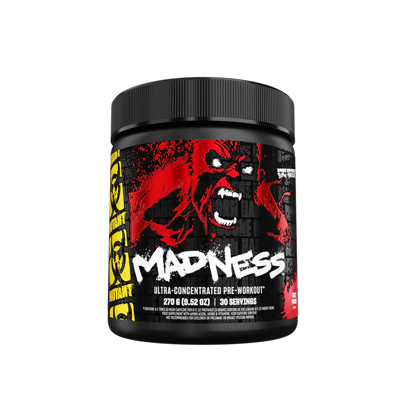 Mutant Madness Pre-Workout Fruit Punch