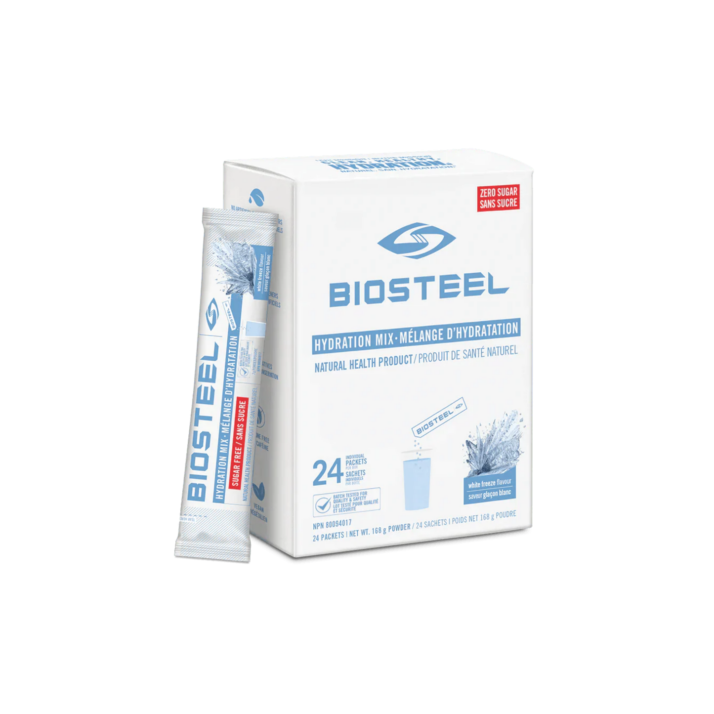 BioSteel Hydration Mix White Freeze 7 Packets