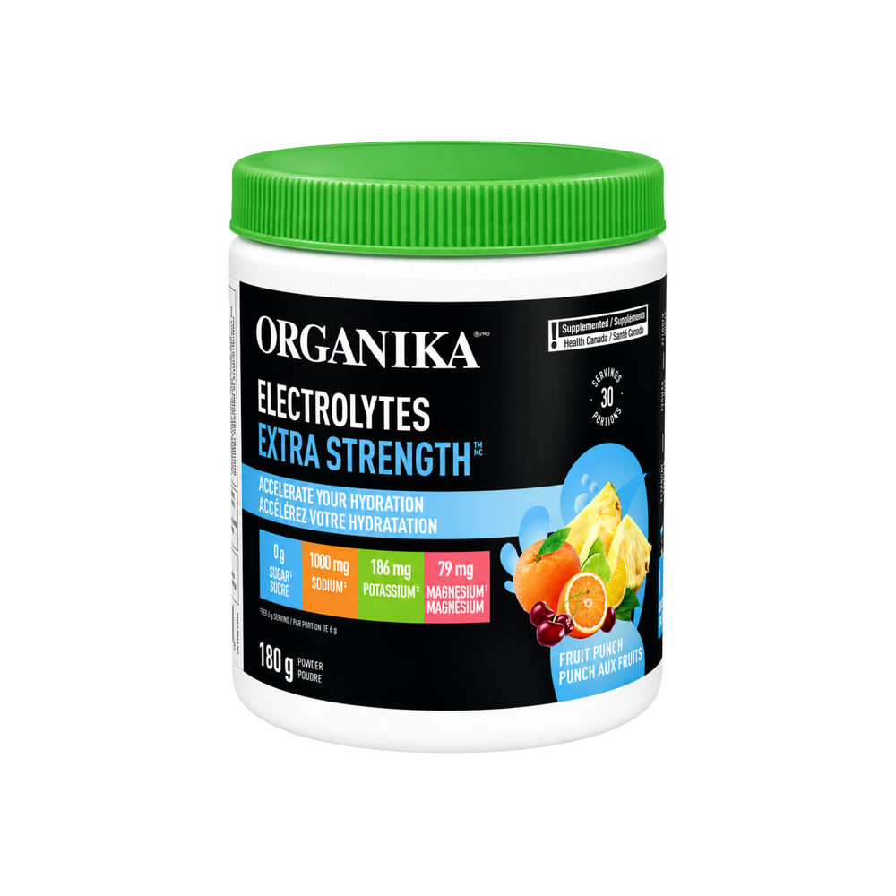 Organika Electrolytes Extra Strength Fruit Punch Salt
