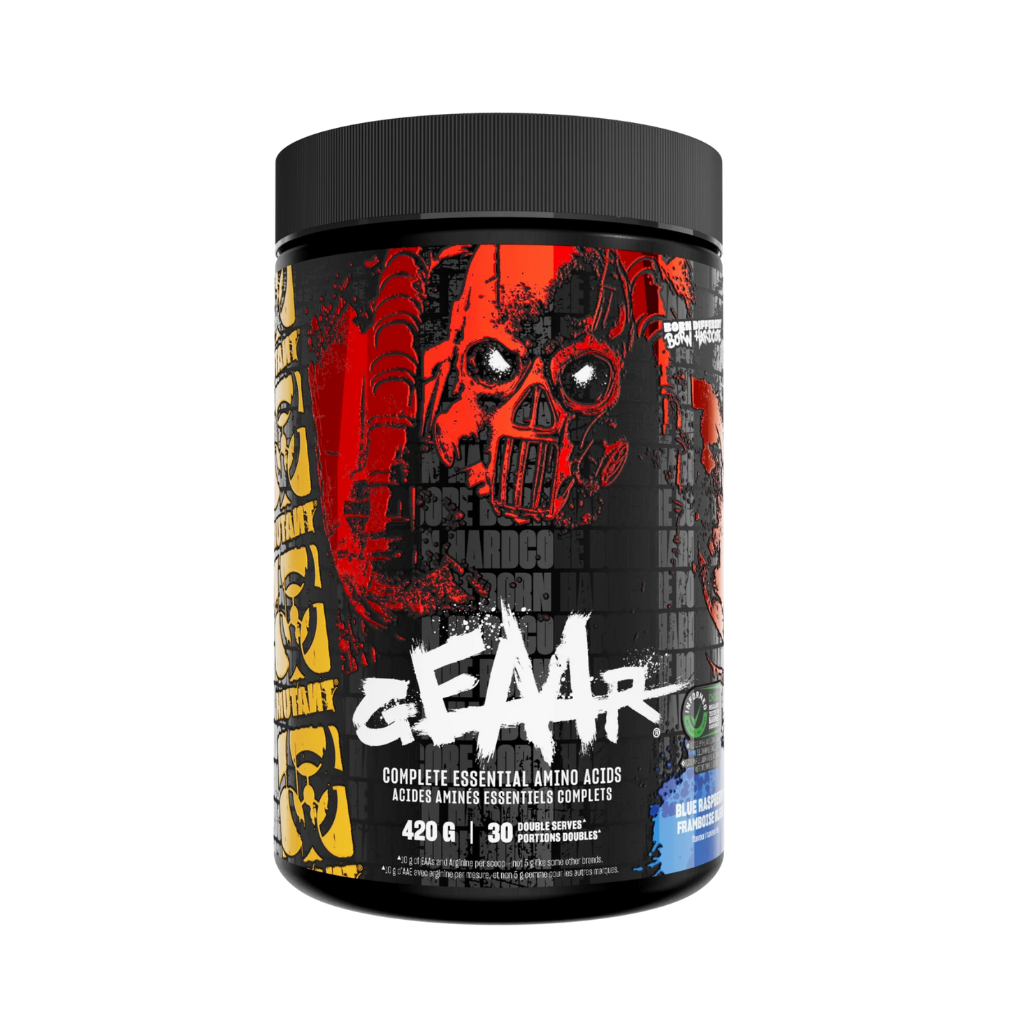 Mutant GEAAR Essential Amino Acids Blue Raspberry