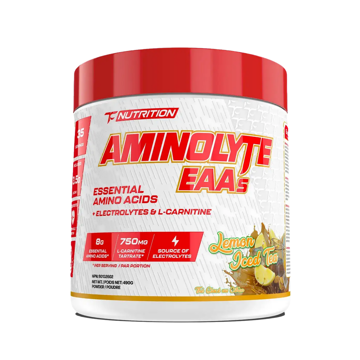 TC Nutrition Amino Light EAA Lemon Iced Tea 490 g