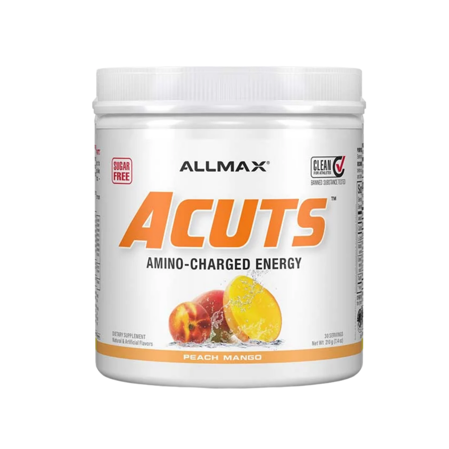 Allmax A-Cuts Amino Charged Energy Peach Mango