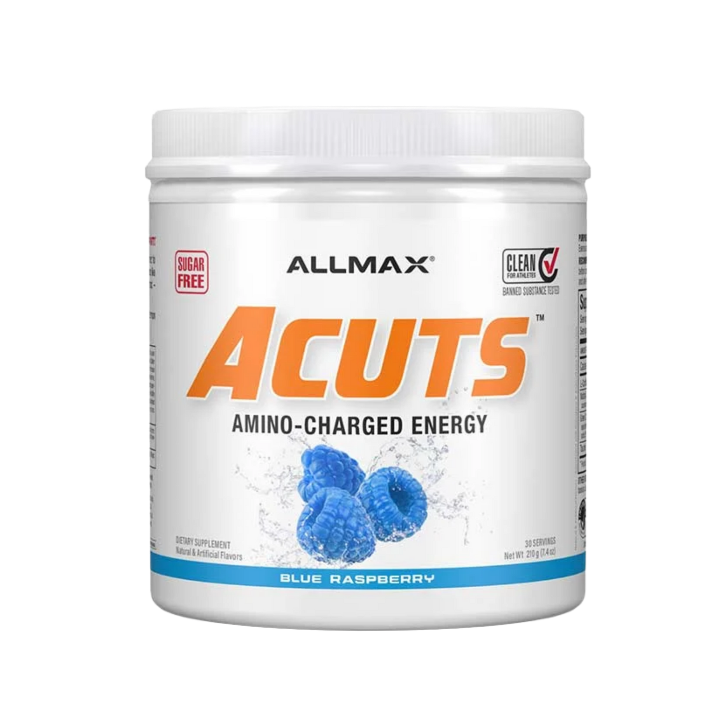 Allmax A-Cuts Amino Charged Energy Blue Raspberry