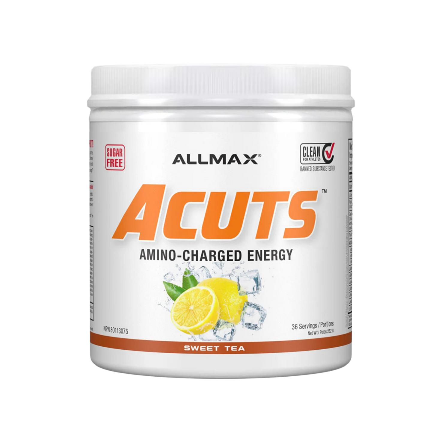 Allmax A-Cuts Amino Charged Energy Sweet Tea
