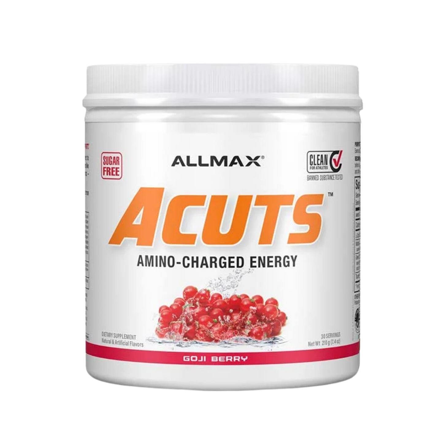 Allmax A-Cuts Amino Charged Energy Goji Berry
