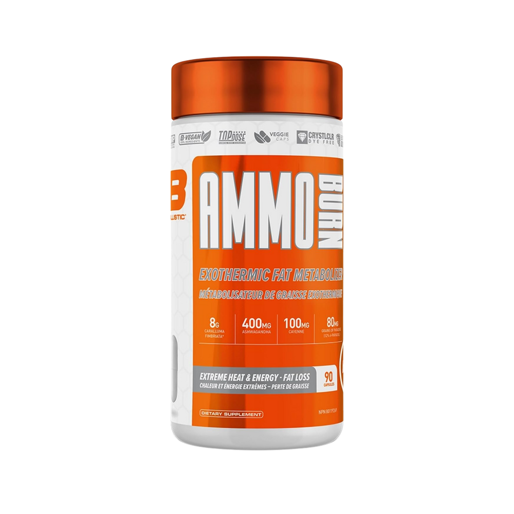 Ballistic Ammo Burn Exothermic Fat Metabolizer 90 Capsules