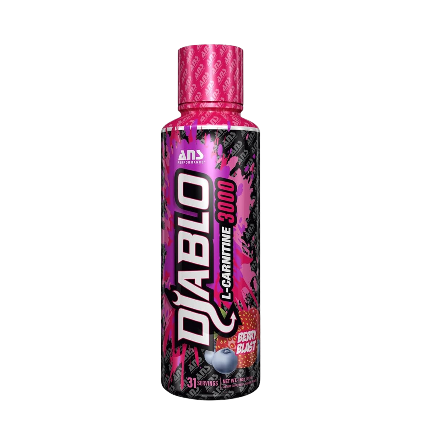 ANS Diablo L-Carnitine 3000 Berry Blast