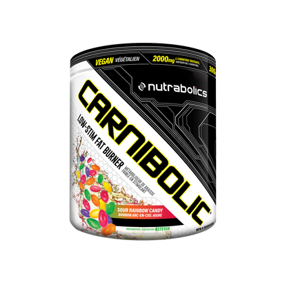Nutrabolics Carnabolic Low Stim Fat Burner Sour Rainbow Candy