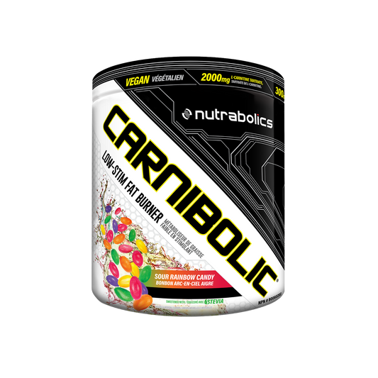 Nutrabolics Carnabolic Low Stim Fat Burner Sour Rainbow Candy