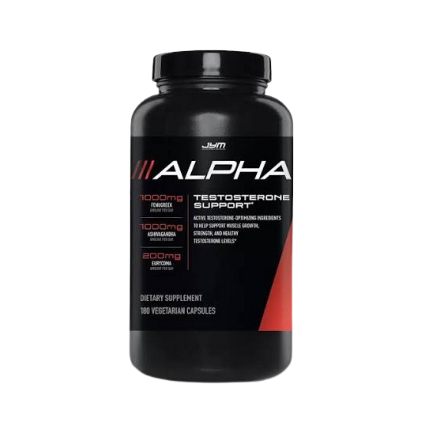 JYM Alpha JYM Testosterone Support 180 Capsules