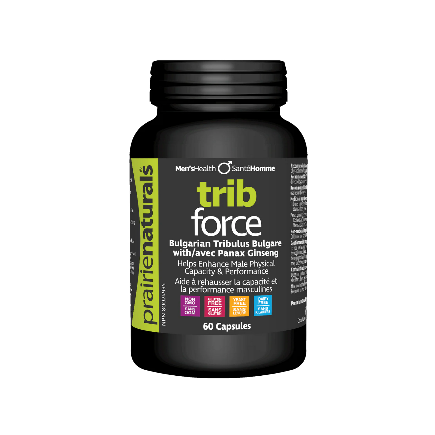 Prairie Naturals Trib Force 60 Capsules