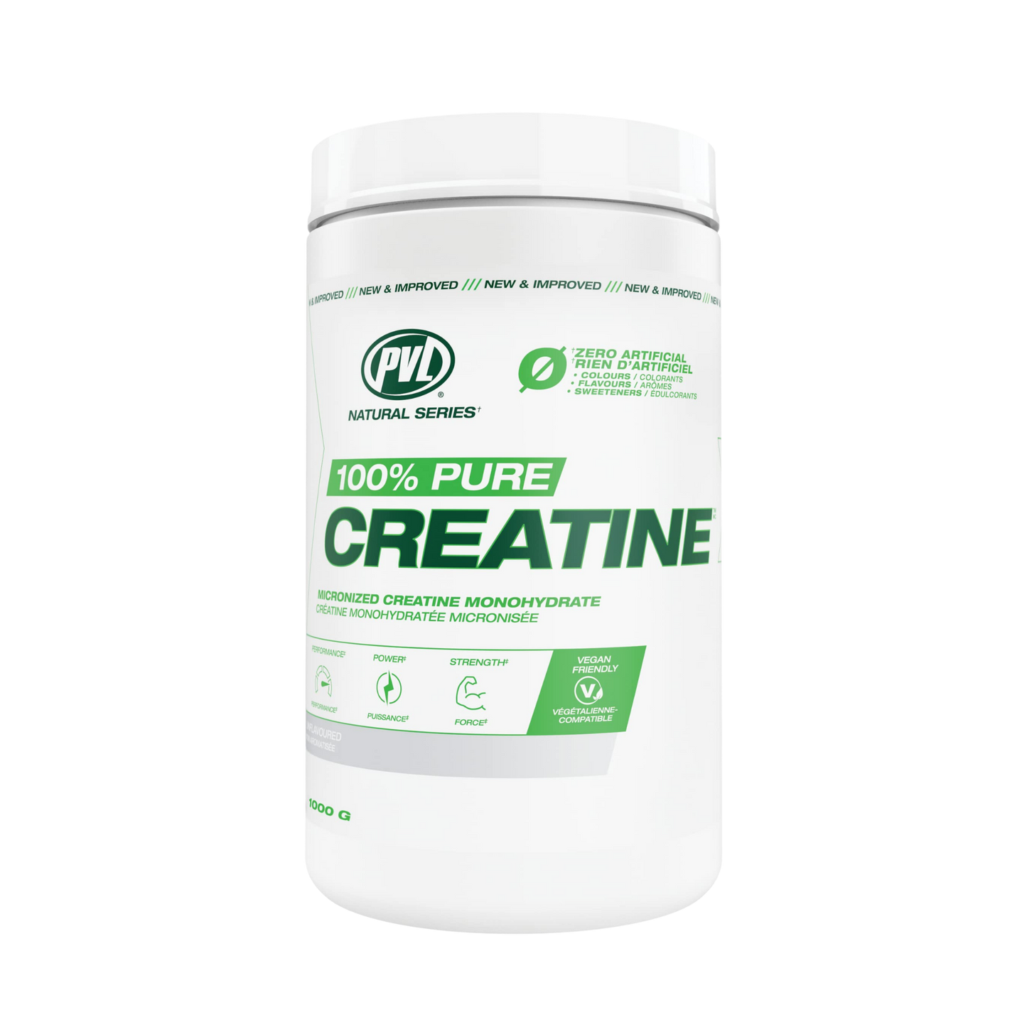 PVL 100 Percent Pure Creatine 300 g