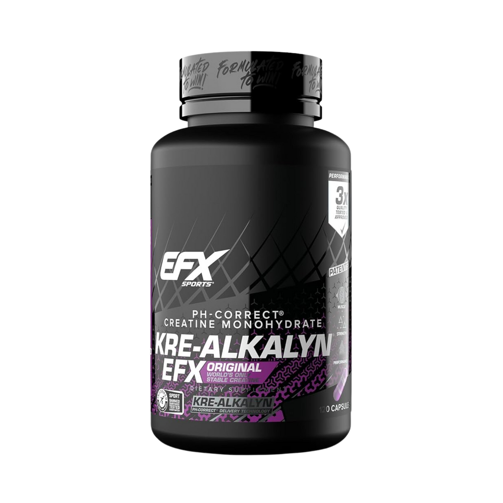 EFX Kre-Alkalyn Creatine Capsules 120 Capsules