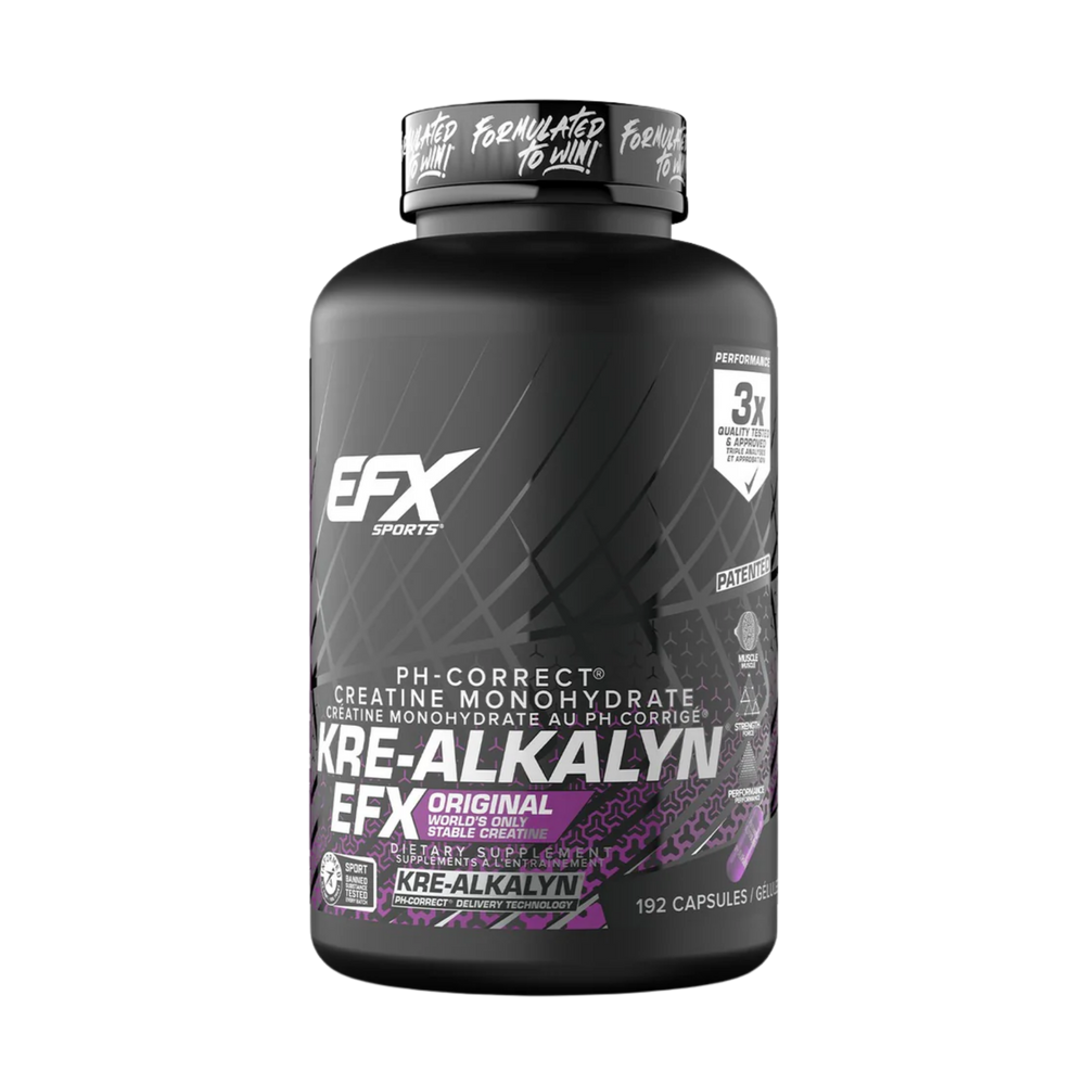 EFX Kre-Alkalyn Creatine Capsules 192 Capsules