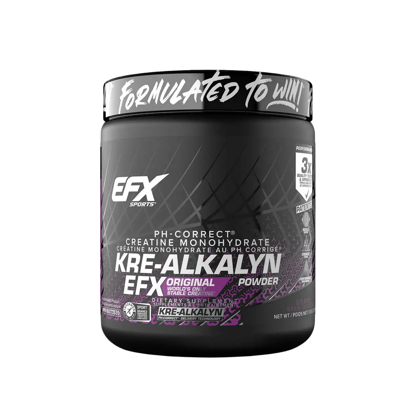 EFX Kre-Alkalyn Powder Grape 200 g
