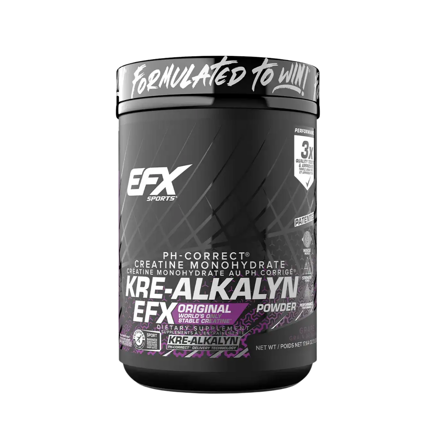 EFX Kre-Alkalyn Powder Grape 500 g