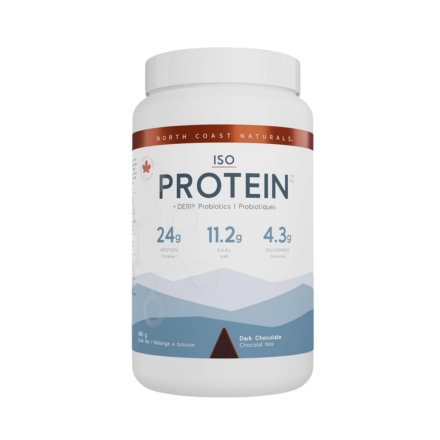North Coast Naturals ISO Protein Chocolate 680 g
