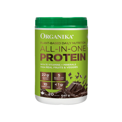 Organika Plant-Based All-in-One Protein Chocolate 640 g