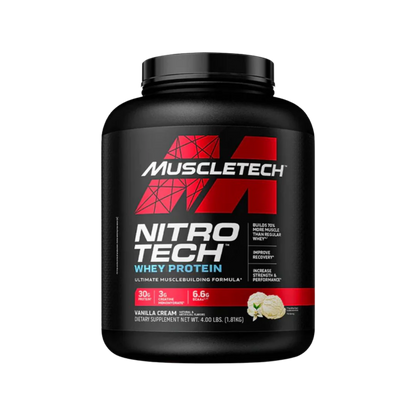 MuscleTech NitroTech Whey Protein Vanilla Cream