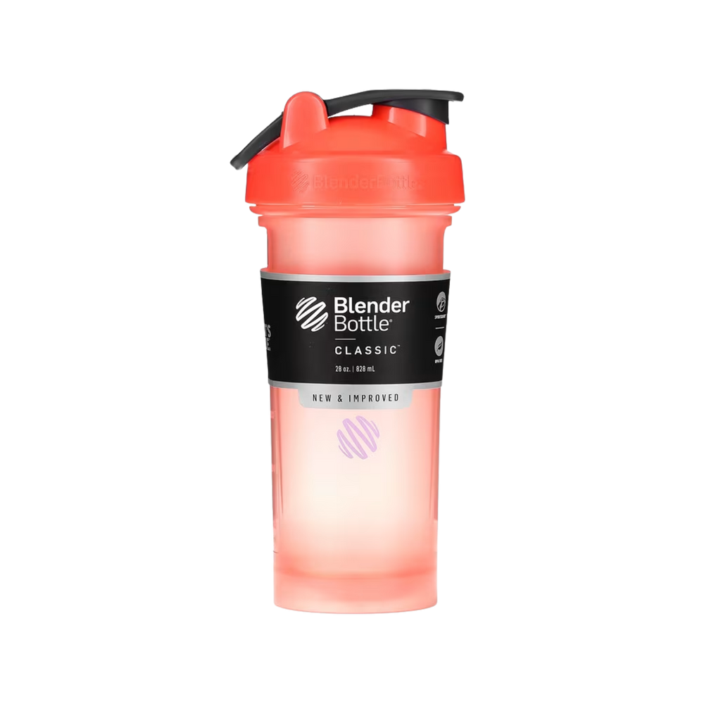 Blender Bottle Classic Coral Flash Orange