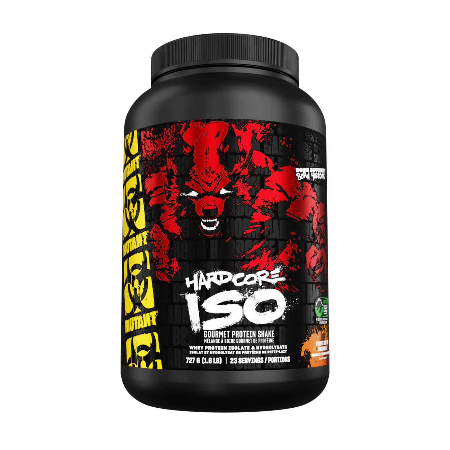 Mutant Hardcore Iso Peanut Butter Chocolate 1.6 lb