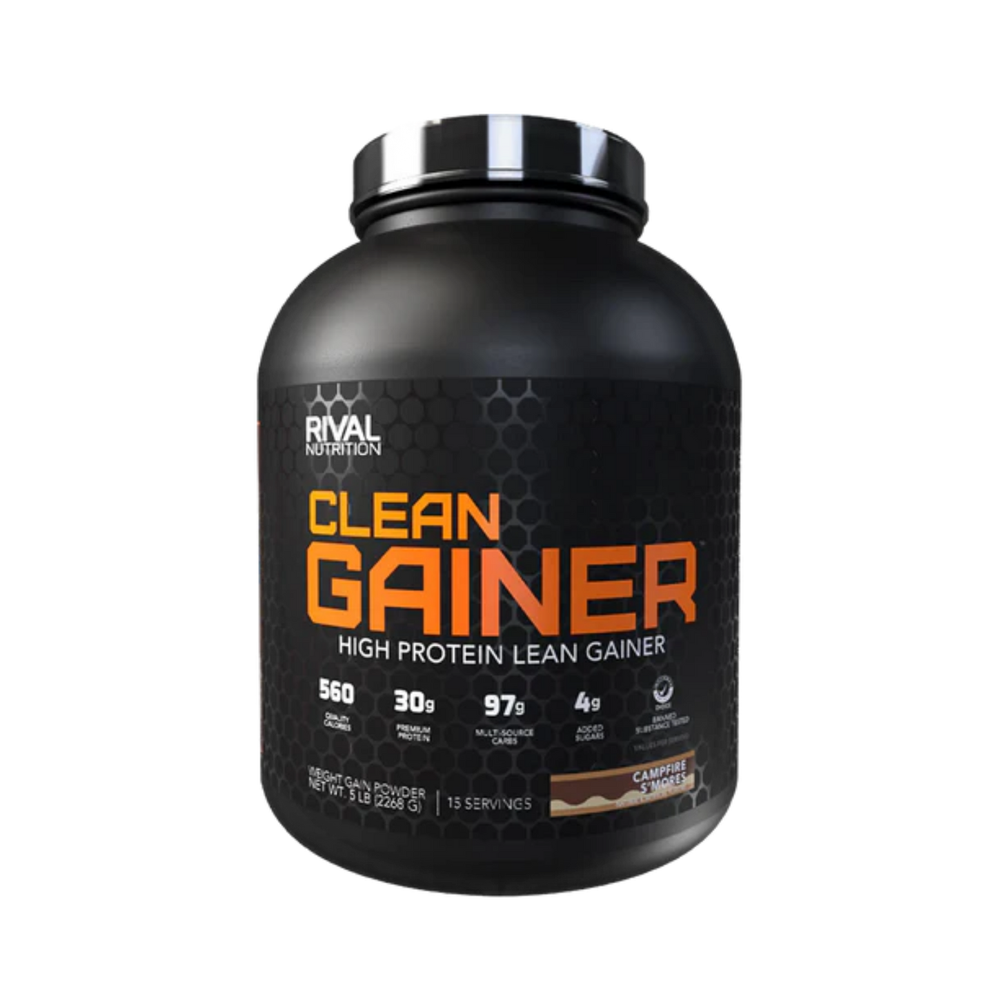 Rival Nutrition Clean Gainer Campfire Smores 5 lb